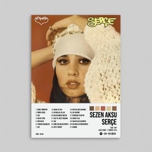 Orendart Sezen Aksu - Serçe Albüm Spotify Çerçeveli - Çerçevesiz Poster Tablo