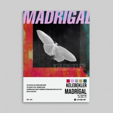 Orendart Madrigal - Kelebekler Spotify Çerçeveli - Çerçevesiz Poster Tablo