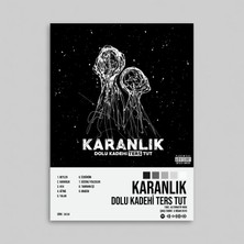 Orendart Dolu Kadehi Ters Tut - Karanlık Albüm Spotify Çerçeveli - Çerçevesiz Poster Tablo