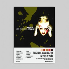 Orendart Hayko Cepkin - Sakin Olmam Lazım Albüm Spotify Çerçeveli - Çerçevesiz Poster Tablo