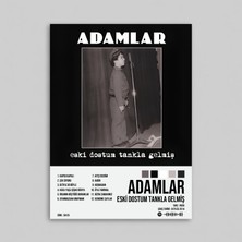 Orendart Adamlar - Eski Dostum Tankla Gelmiş Albüm Spotify Çerçeveli - Çerçevesiz Poster Tablo