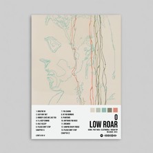 Orendart Low Roar - 0 Albüm Spotify Çerçeveli - Çerçevesiz Poster Tablo