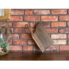 Doğal Ahşap Kesme ve Sunum Tahtası, Peynir Tabağı 43X22X1 cm