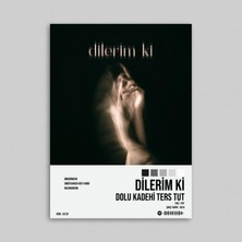 Orendart Dolu Kadehi Ters Tut - Dilerim Ki Spotify Çerçeveli - Çerçevesiz Poster Tablo