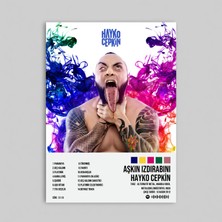 Orendart Hayko Cepkin - Aşkın Izdırabını Albüm Spotify Çerçeveli - Çerçevesiz Poster Tablo