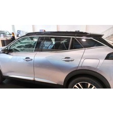 Peugeot 2008 Cam Çerçevesi Kenar Çıtası Krom Tamtur 2020+ 12 Parça