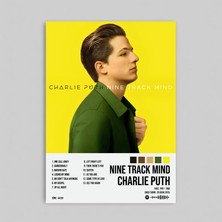 Orendart Charlie Puth - Nine Track Mind Albüm Spotify Çerçeveli - Çerçevesiz Poster Tablo