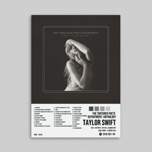 Orendart Taylor Swift - The Tortured Poets Department Anthology Albüm Spotify Çerçeveli - Çerçevesiz Poster Tablo