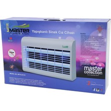 Marsilyan 2 Ledli Sinek Öldürücü Cız Cihazı 30WYAPIŞKANLI 47.5X9X5X29CM100M2 Etkinlik Alanı MTR-2X15