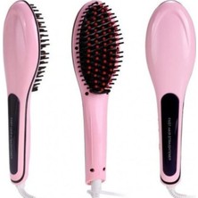 Özbience Pembe Saç Düzleştirici Tarak HQT-906, Parlak ve Pürüzsüz Saçlar Için