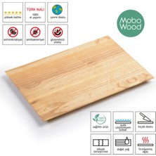 Masif Ahşap Dişbudak Peynir Sunum ve Kesme Tahtası