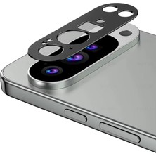 Microcase Google Pixel 10 Pro Xl Uyumlu Kamera Lens Koruma Halkası - Kapalı Tasarım -Siyah AL3401