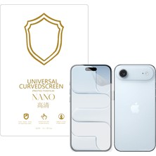 Microcase iPhone 17 Air ile Uyumlu Full Tpu Nano Ön Ekran Koruma Filmi - EKM101