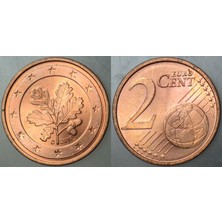 Banknoting Almanya 2 Euro Cent 2017 D. Çil(-)