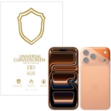 Microcase iPhone 17 Pro Max ile Uyumlu Full Tpu Nano Arka Ekran Koruma Filmi - EKM102