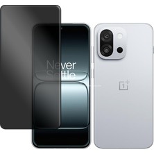 Microcase Oneplus 13T Privacy Gizlilik Filtreli Tam Kaplayan Tempered CAM-AL3125