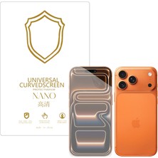 Microcase iPhone 17 Pro Max ile Uyumlu Full Tpu Nano Ön Ekran Koruma Filmi - EKM101