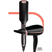 Özbience Proset Profesyonel Kuaför Fön ve Keratin Seramik Düzleştirici Seti