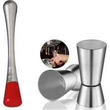 Feyza Design Kokteyl Ölçekli Tokmak Seti, Profesyonel Bartender Için Mükemmel Seçim