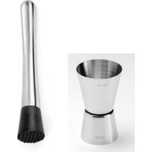 Feyza Design Kokteyl Ölçeği 15/30 Ml, Bar Malzemesi, Jigger, Profesyonel Kokteyl Araçları