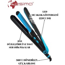 Özbience Ocean Serisi Saç Düzleştirici ve Tost Katlama Cihazı Profesyonel