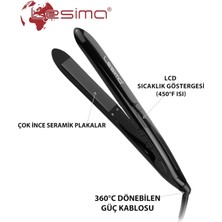 Özbience Profesyonel 450° Serisi Keratin Saç Düzleştirici, Şık ve Yüksek Performans