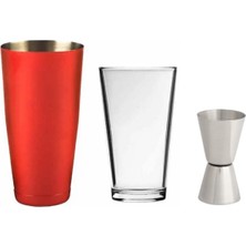 Feyza Design Kokteyl Yapım Seti 2'li Baston Shaker ve Ölçekli Bar Seti