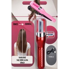 Özbience Kablosuz Saç Kırık Alma Cihazı, Pratik ve Güvenli Split End Trimmer, Type-C Şarjlı