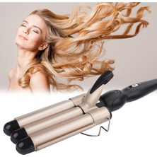 Özbience Seramik Wag Su Dalgası Saç Maşası, 25 Mm, 220°C, Profesyonel Kullanım