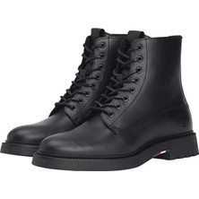 Tommy Hilfiger Siyah Erkek Bot Hılfıger Comfort Lwt Lth Boot