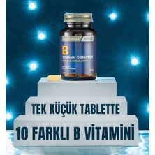 Nutraxin B Vitamin Complex 60 Tablet | 10 B Vitamini İçeren Güçlü Formül