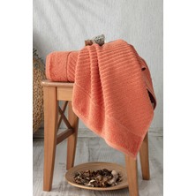 %100 Pamuk 2'li El Havlusu – Yumuşak Dokulu, Su Emici, Şık Tasarım – Kiremit