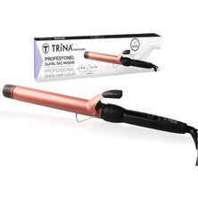 Özbience Profesyonel 32MM Rose Gold Saç Maşası Digital Hair Curler