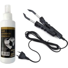 Özbience Mikro Keratin Saç Kaynak Makinesi Düz L-618 + Prodiva Kaynak Sökücü 125 ml