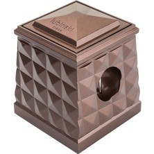 Lubinski Yeni Seri Special Edt. Metal Masa Puro Kesici Giyotin Double Cutter Bronz
