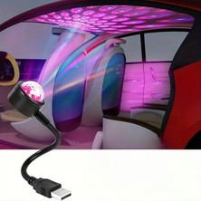 Marsilyan USB Sese Duyarlı 8 Farklı Mod Işıklı LED Atmosfer Işığı – Ambiyans Aydınlatması (4887)