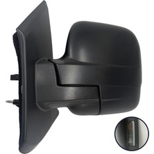 Spj Dış Dikiz Aynası Renault Trafic 22-> Elektrikli, Isıtmalı, Sinyalli, Manuel Katlanır, Siyah Kapak, 7 Pin