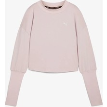 Puma Kadın Pembe Puma Studıo Cloudspun Crew Pembe Kadın Sweatshirt