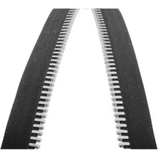 Nuvigo Demir Dişli Çanta Fermuarı En 3 Cm Gri