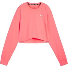 Puma Kadın Pembe Puma Cloudspun Crossover Crew Pembe Kadın Sweatshirt