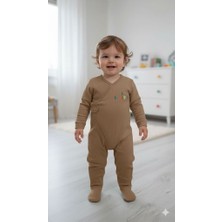 Kidaxi Erkek Bebek Patikli Tulum –1-3/3-6/6-9/9-12AY