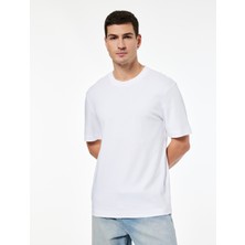 Koton Regular Fit Kısa Kollu Pamuklu Bisiklet Yaka Tişört