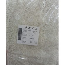 Nuvigo Dantel Polyester Güpür Bant Krem 15 Metre En 6 cm ON-728-KR