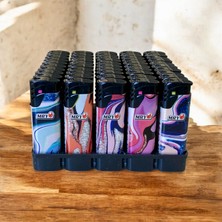 Mry Rüzgar Turbo Çakmak 50 Adet Doldurulabilir