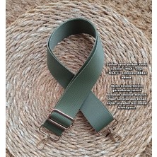 Nga's Yeşil Yüksek Kaliteli Ayarlanabilir Çanta Askısı, Çapraz Çanta Askısı Gold Toka Detaylı Omuz Askısı