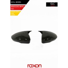 Raxon Mercedes-Benz Glc X253 2015+ Batman & Yarasa Ayna Kapağı – Parlak Piano Black Sport