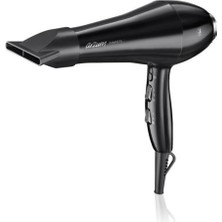 Arzum Yüksek Güçlü Siyah Saç Kurutma Makinesi 2200W Profesyonel Kullanım