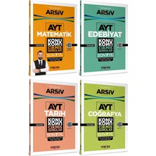 Marka 2025 Yks Ayt Eşit Ağırlık Çıkmış Sorular Son 7 Yıl Konu Konu Tıpkı Basım Arşiv Serisi Çözümlü 4 Lü Set Marka Yayınları