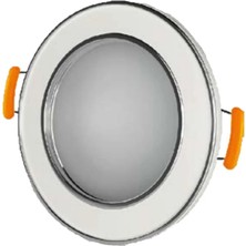 7W Smd LED Spot Beyaz Kasa+Silver Sıva Altı 3 Renk Ycl