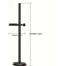 Aley Life Alüminyum Ekran Kartı Sarsıntı Önleyici Tekli Stand Bracket - Siyah